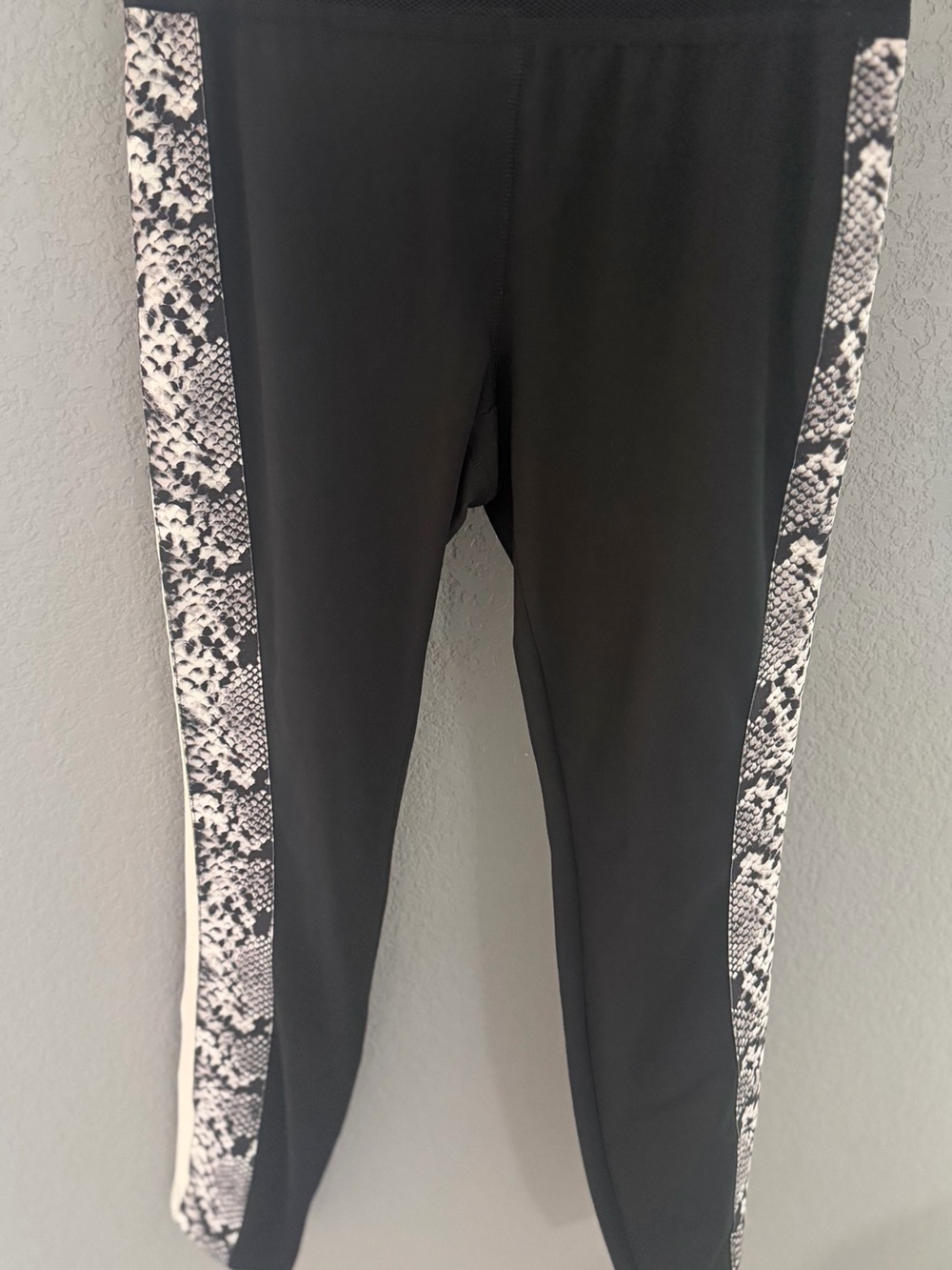 Pam & Gela black with Snake Print Track Jacket & Pants Set - Picture 12 of 13